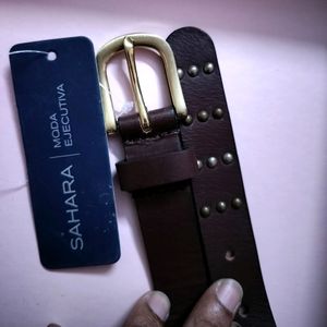 Pure Leather Belt For Girls( Running Item)