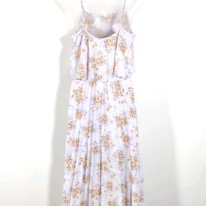 Lavender Printed Casual Dress (Women)