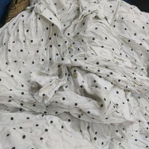 Shirt With Polka Dot Brand By Only