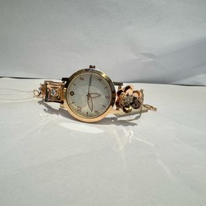 Silver Watch Rose Gold High Polish