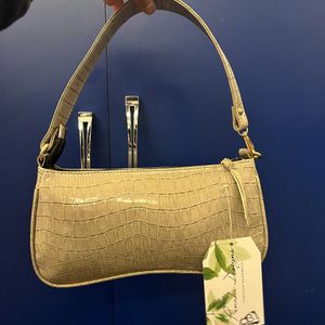 Crocco Baguette Bag : Ash Grey