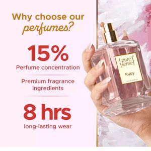 Purse Sense Opulence Ruby Long Lasting Eau De Parf