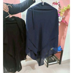 IMPORTED THREE LAYERS KHIMAR WITH NAQAB