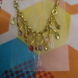 Golden Multi Colour Bracelet