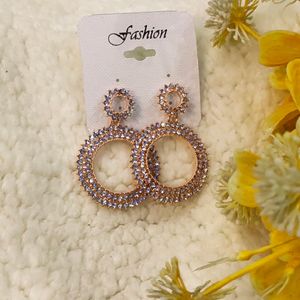 Round Fancy Earrings 🌸/ JewelleryCo hub