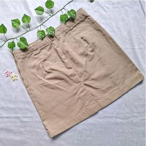 Y2k pinteresty beige skirt