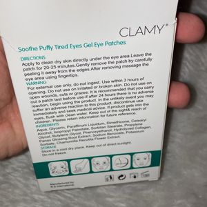 Eye mask for undereyes