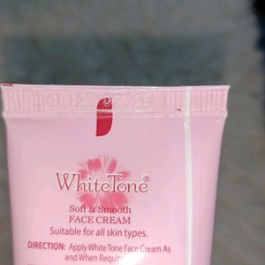 White Tone Soft And Smooth Face Cream