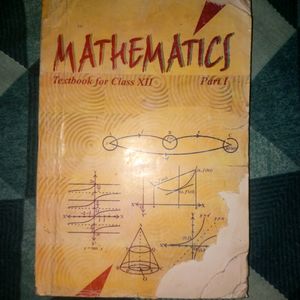 Class 12th NCERT Mathematics (CBSE Syllabus Book)