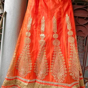 Designer Occasional Embroidery Work Lehnga Choli🧡