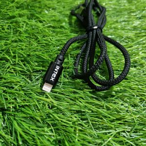 black usb (teslaa) and iPhone cable (intex)