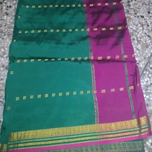 Multicolour Silk Saree