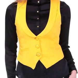 Sassafras Women Solid Waistcoat