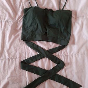 Criss Cross Crop Top