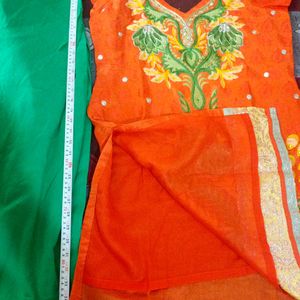 Salwar Kurti Dupatta Set With Astar Stichting