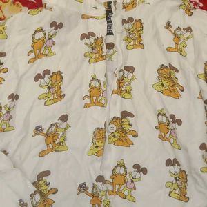 Garfield Crop Shirt