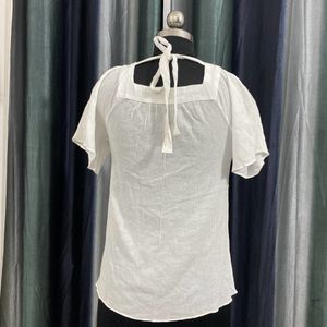 White Cotton Top