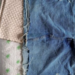 ONLY brand  Short Denim Skirt