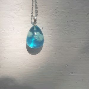 Oval Cloud Necklace