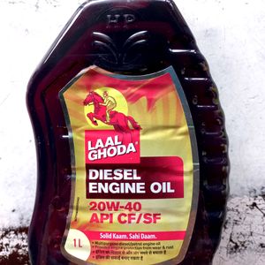 HP LAL GHODA 20W-40 Mobil, 1lit, DIESEL ENGINE Oil