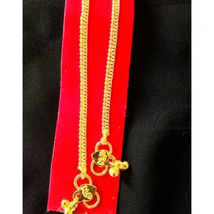 One Gram Gold Anklets