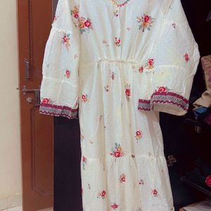 Biba Frock White