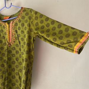 Green Kurta