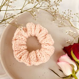 Cute Knitted Scrunchies