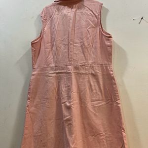 Pink Shirt Dress