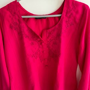 Red Pink Tunic