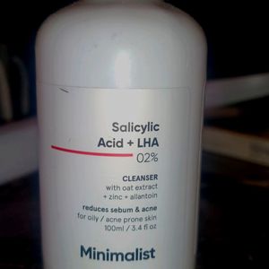 Minimalist Salicylic Acid+LHA Cleanser