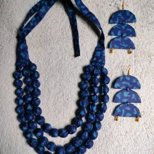 New Indigo lohri necklace