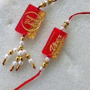 Red Bhai Bhabhi Rakhi