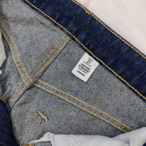 H&M Vintage Straight High Waist And Denim