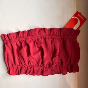 Urbanic Red Tube Top