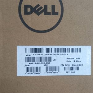 Dell Kb 216 Wired USB Keyboard