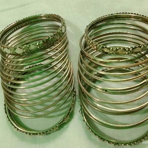 Silver Bangles