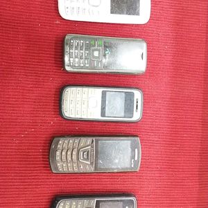 Five Phone Unknown Condition