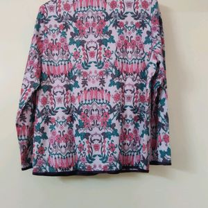 Floral Shimer Shirt (Winter Friendly)