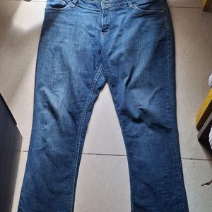 BARE DENIM Straight Midrise Jeans