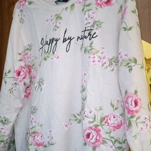 Printed full sleeves tshirt for women