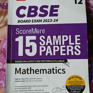 Maths Sample Paper 2023-24