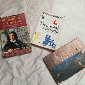 Three Books Combo (Five Point Someone And 2 More)