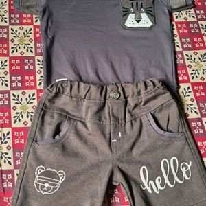 Kids T-shirt Bottom Set