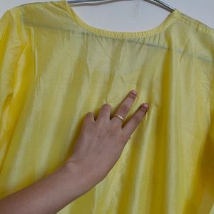 Lemon Yellow Kurti