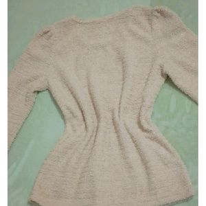 Warm Textured Sweater Top