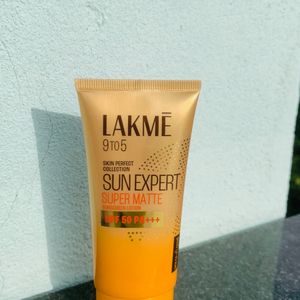 Lakme Sunscreen & Nivea Moisturiser