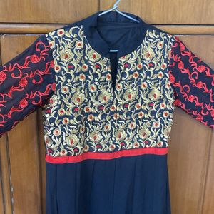 Embroidered Festive Anarkali Kurta