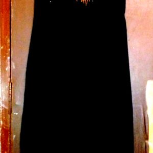 Black Dress Gown