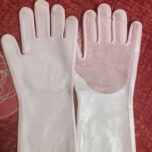 Rubber Hand Gloves Washing Glove